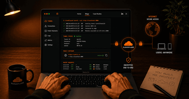 Managing Multiple Services with Cloudflare Local Tunneling